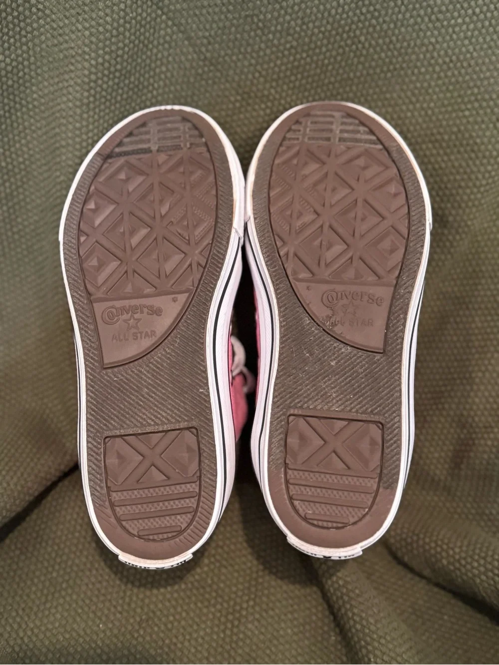 Converse Kids High-Top Canvas Sneakers in Pink